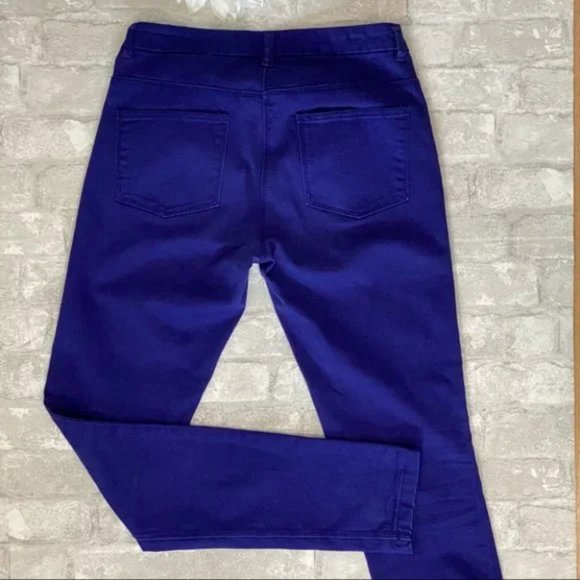 H&M Unique Purple / Royal Blue Skinny Jeans - Picture 9 of 13